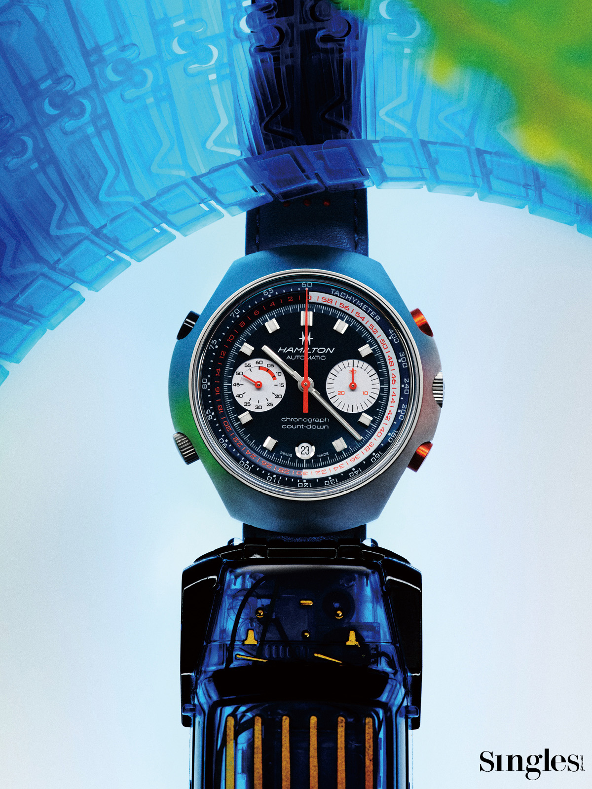 해밀턴 아메리칸 클래식 크로노-매틱 50 리미티드 에디션