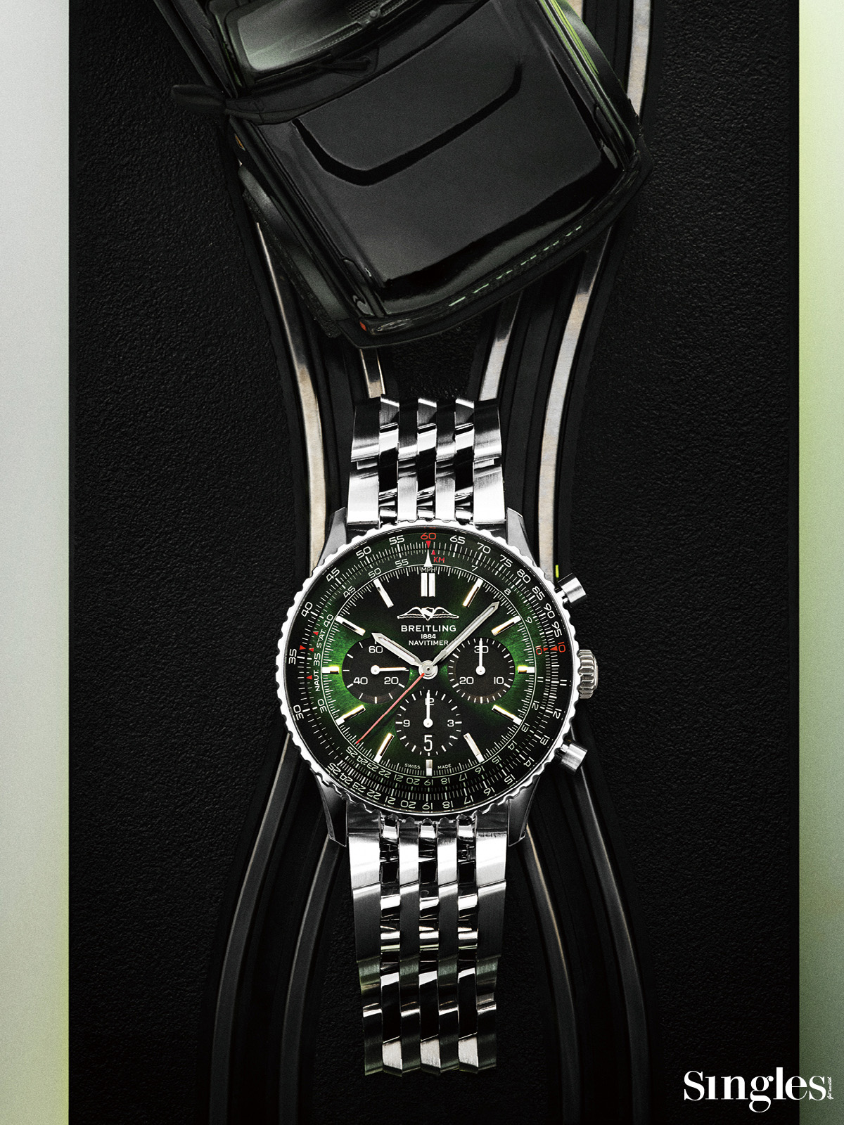 브라이틀링 내비타이머 B01 크로노그래프 46 워치