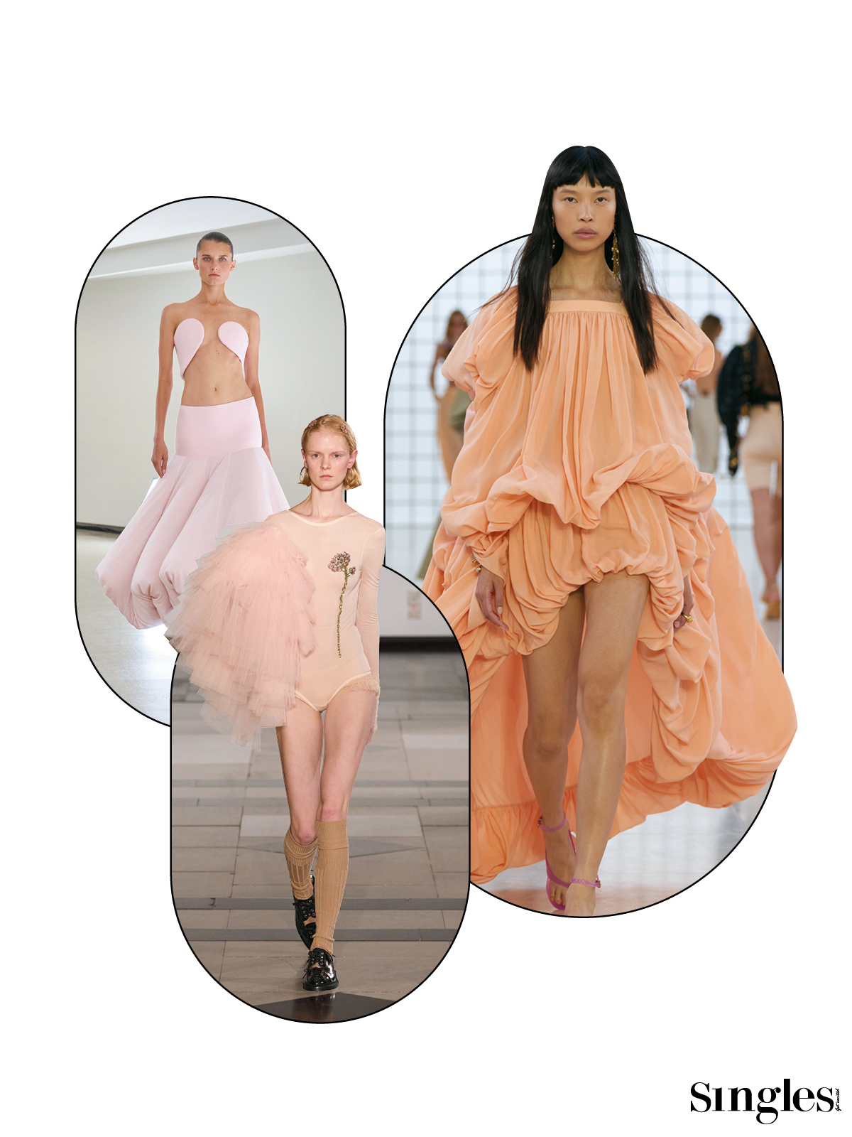 셔벗 컬러, 파라슈트 실루엣, 알라이아, 시몬 로샤, 끌로에