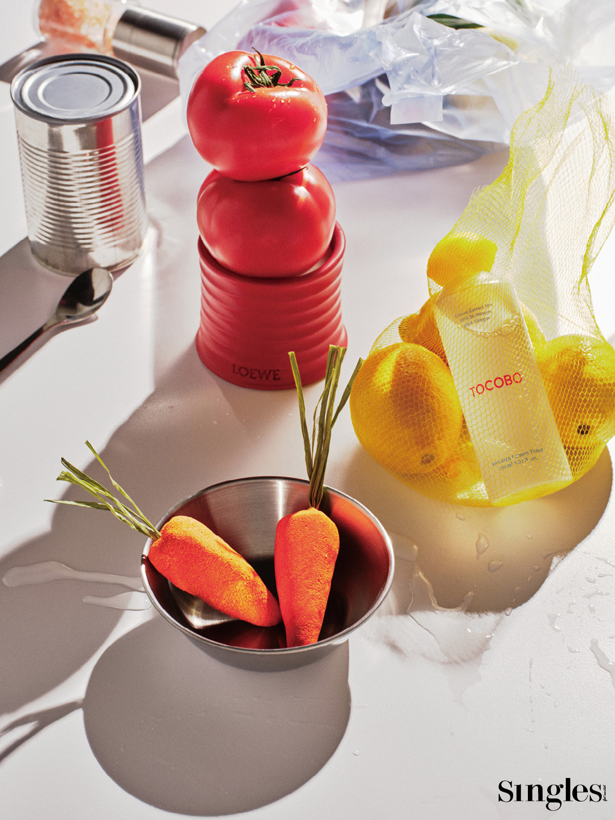 로에베 센티드 캔들 토마토 리프, 토코보 아하 바하 레몬 토너, 러쉬 베이비 레인보우 캐롯