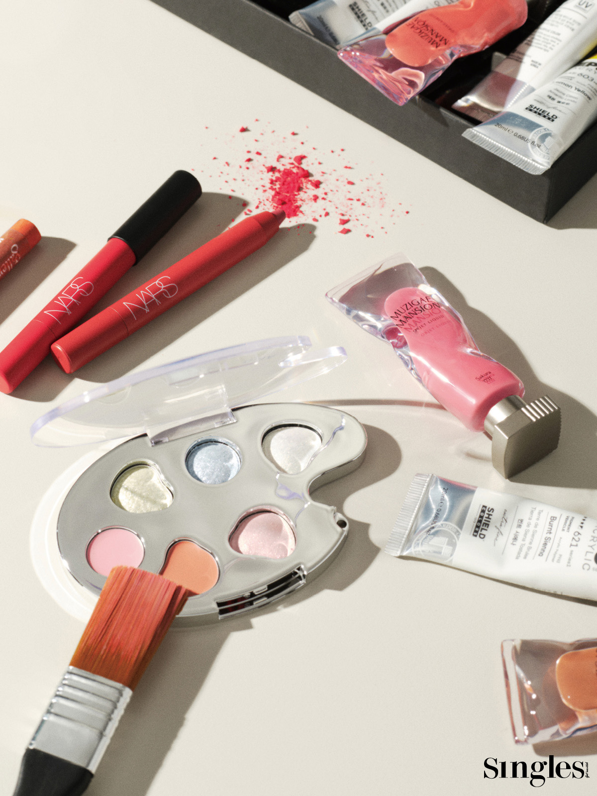 나스 파워매트 하이 인텐시티 립 펜슬, 삐아 라스트 아이 팔레트 02 위시 리스트, 무지개맨션 오브제 리퀴드 틴트