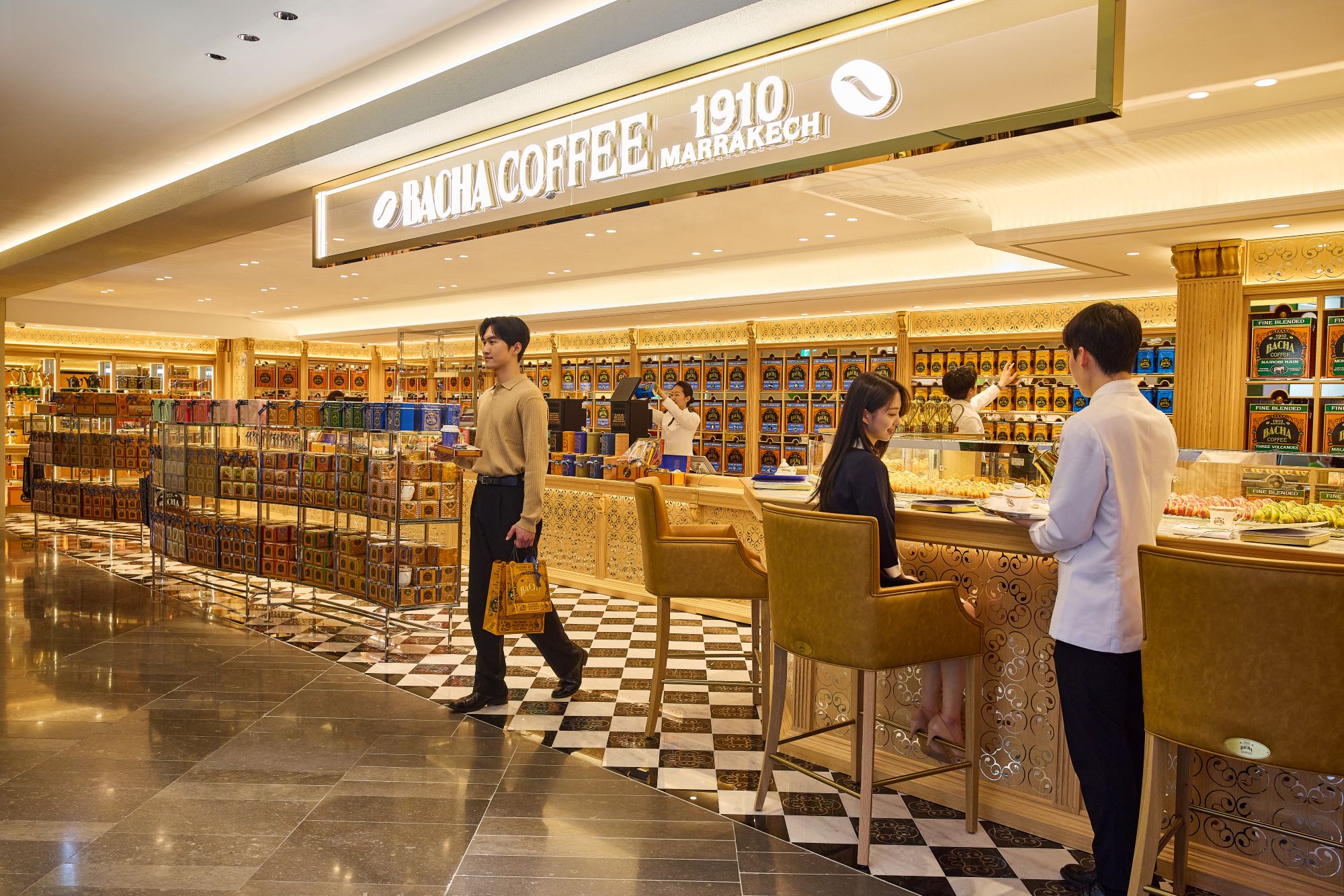 바샤커피 롯데백화점 본점 2호점 매장 오픈