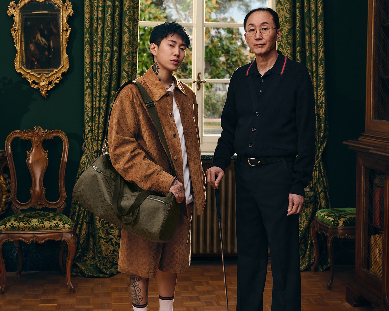 5월 감사의 달을 기념해 박재범과 부모님이 함께한 ‘구찌 투게더(GUCCI TOGETHER)’ 캠페인.