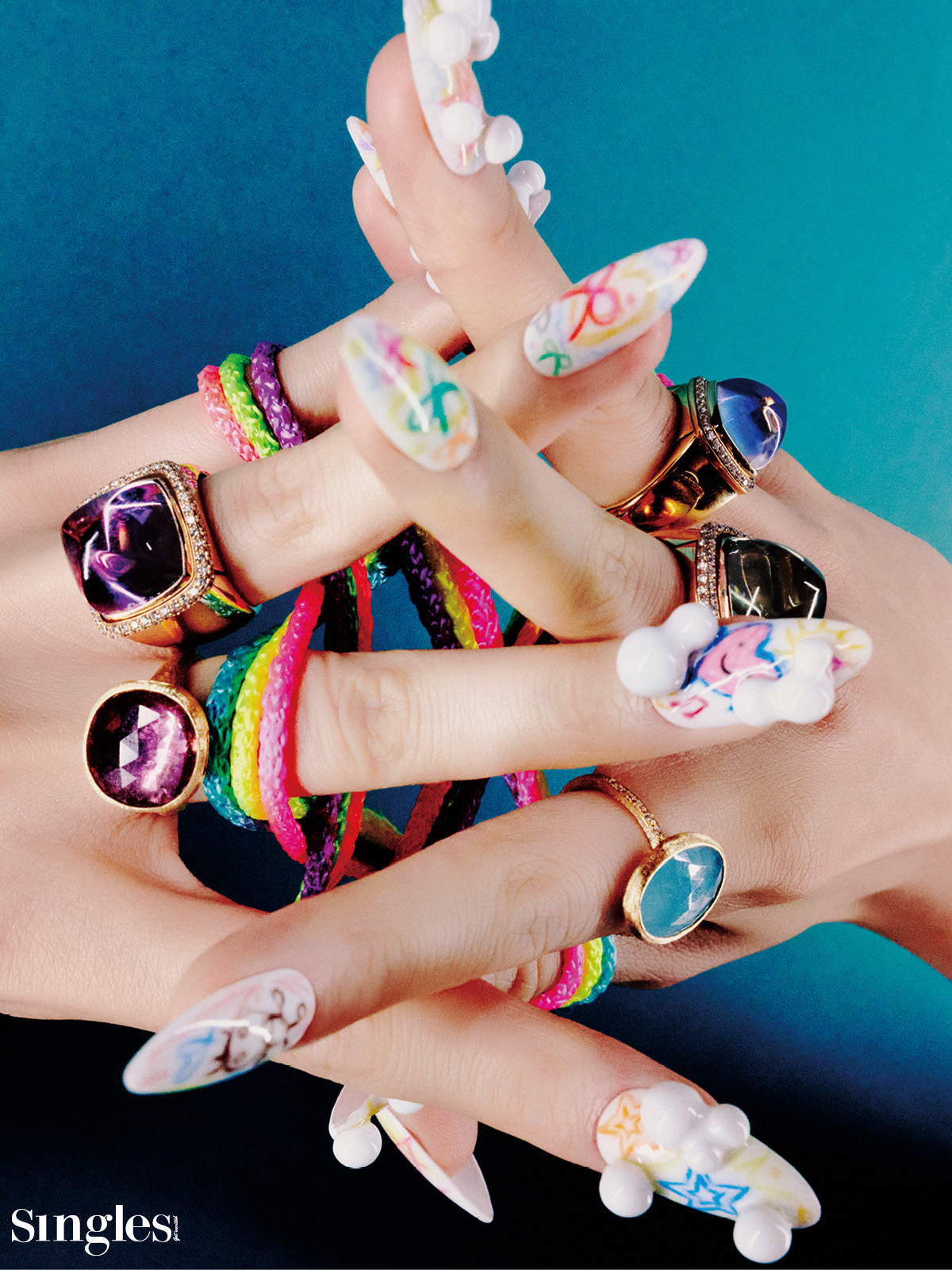 패션, 싱글즈 패션 화보, 주얼리 화보, 링, 반지, 다이아몬드 링, 골드 링, 프레드, 마르코 비체고