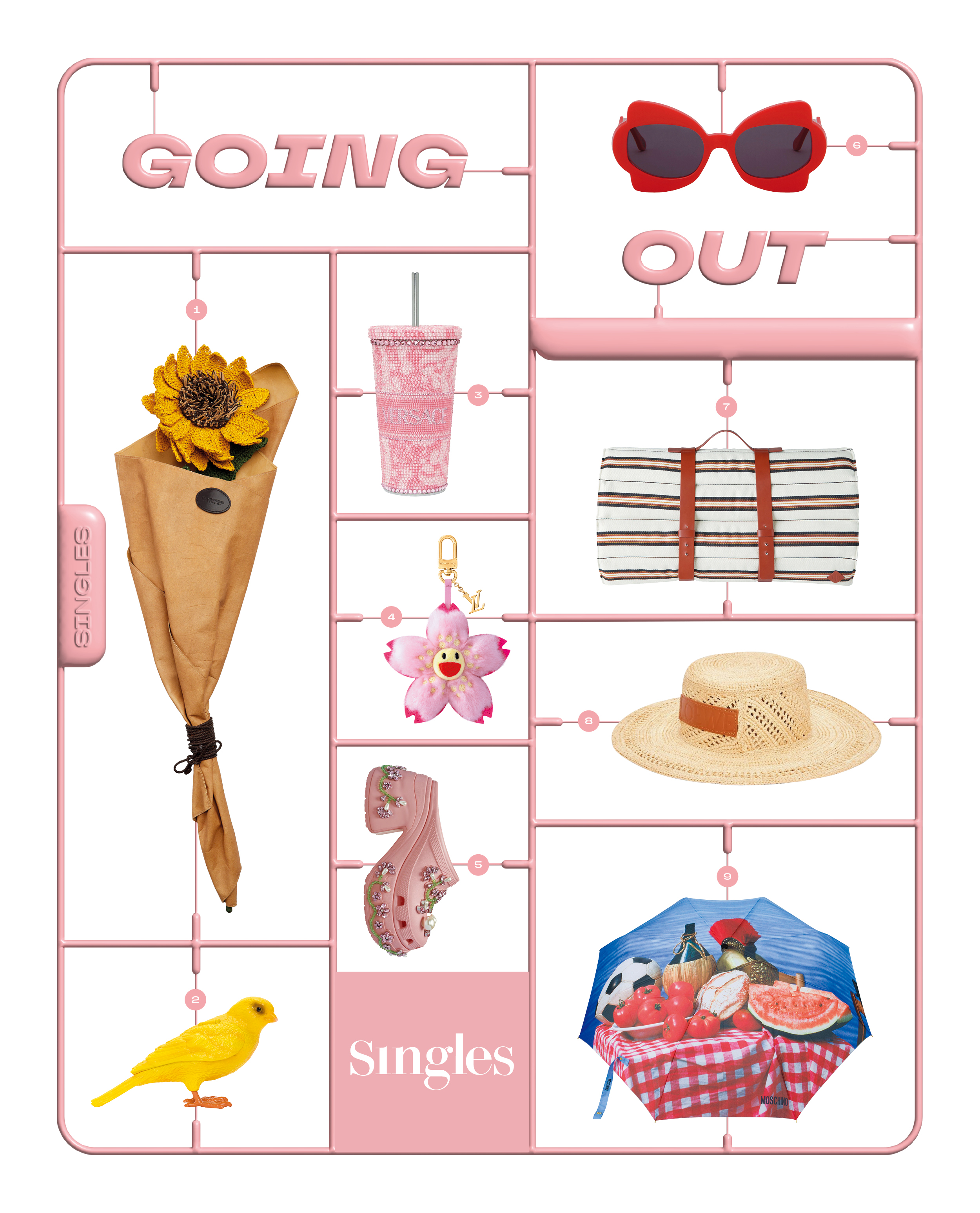 보테가 베네타, JW 앤더슨, 베르사체, 루이 비통, 크록스×시몬 로샤, 마르니, 로로피아나, 로에베, 모스키노