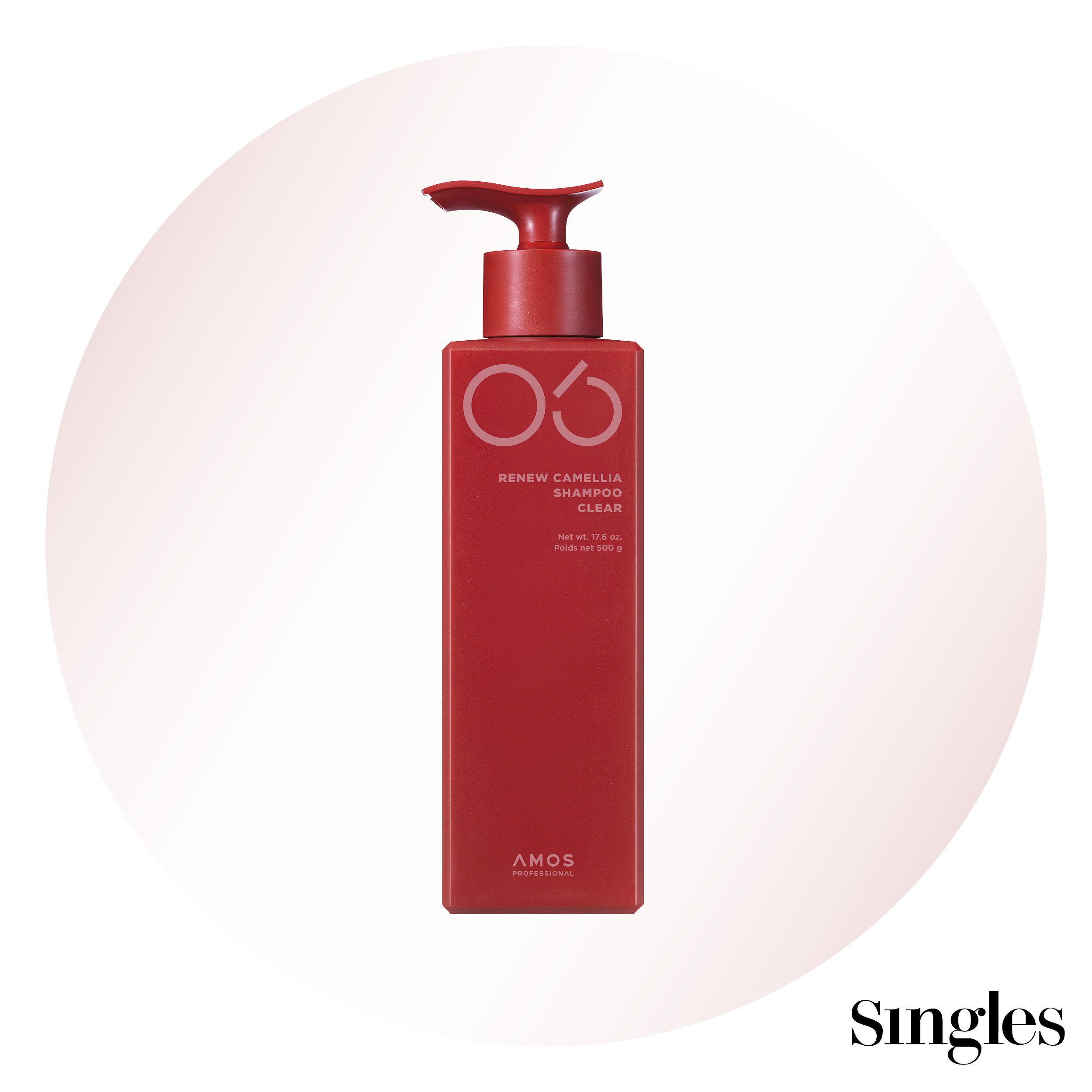 아모스프로페셔널 리뉴 카멜리아 샴푸 클리어