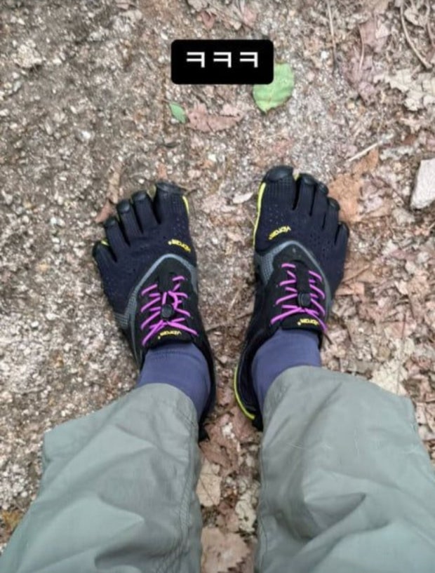 이효리의 비브람 파이브핑거스 신발