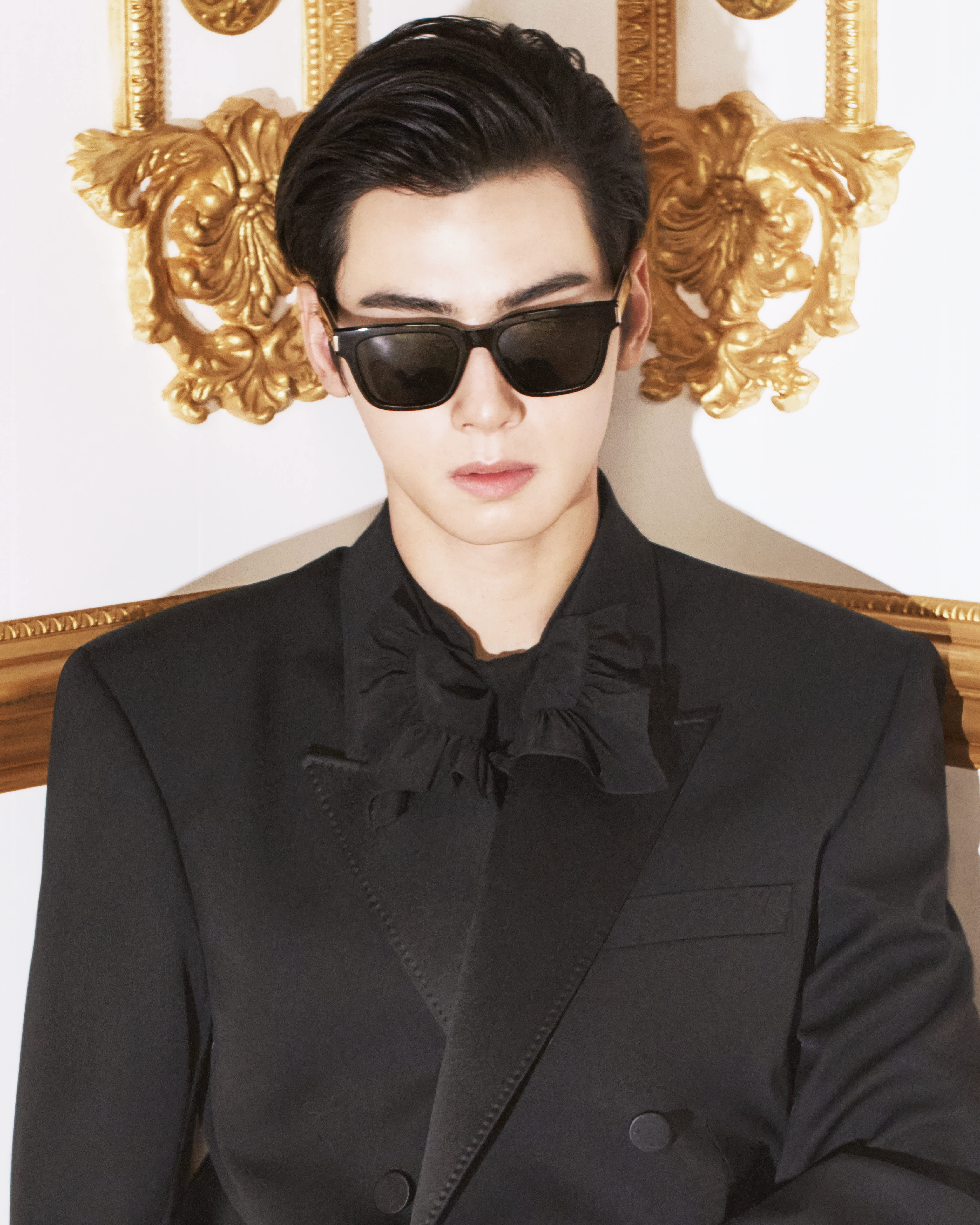 차은우와 함께한 생 로랑 2025 S/S 아이웨어 캠페인