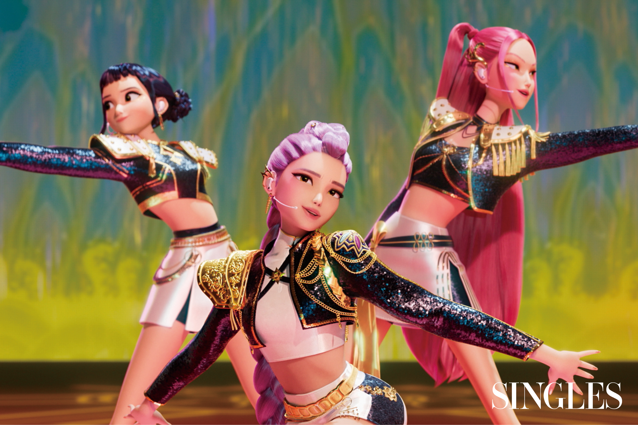 <케이팝 데몬 헌터스> 속 헌트릭스