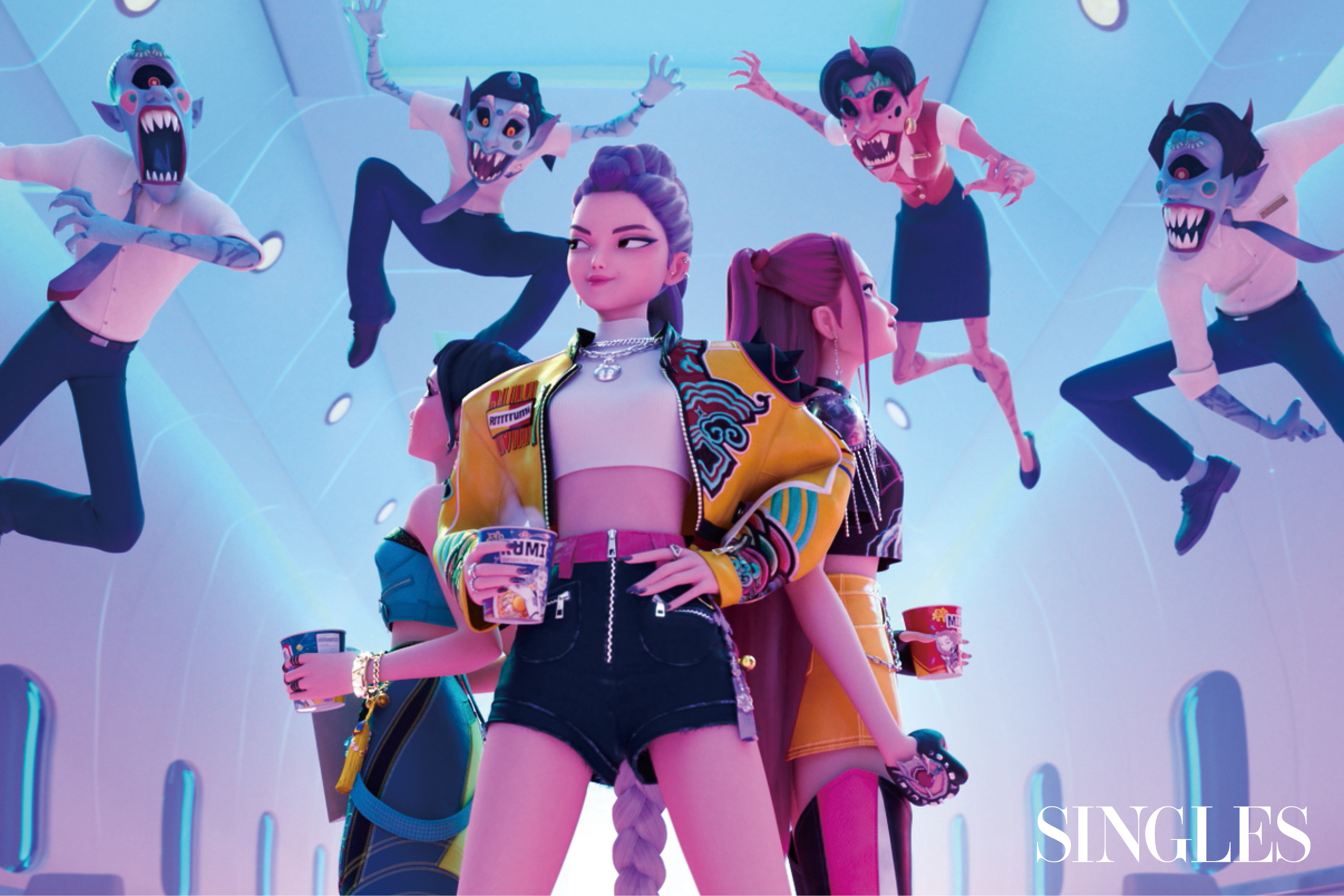 <케이팝 데몬 헌터스> 속 헌트릭스