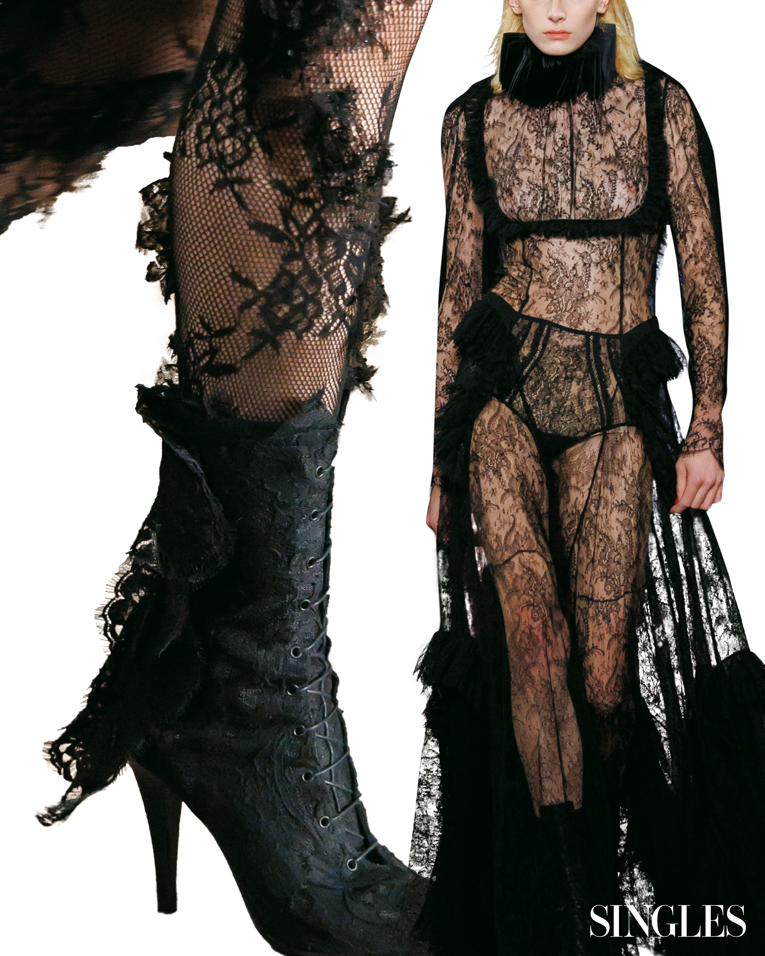 블랙레이스의 패션 아이템 이미지