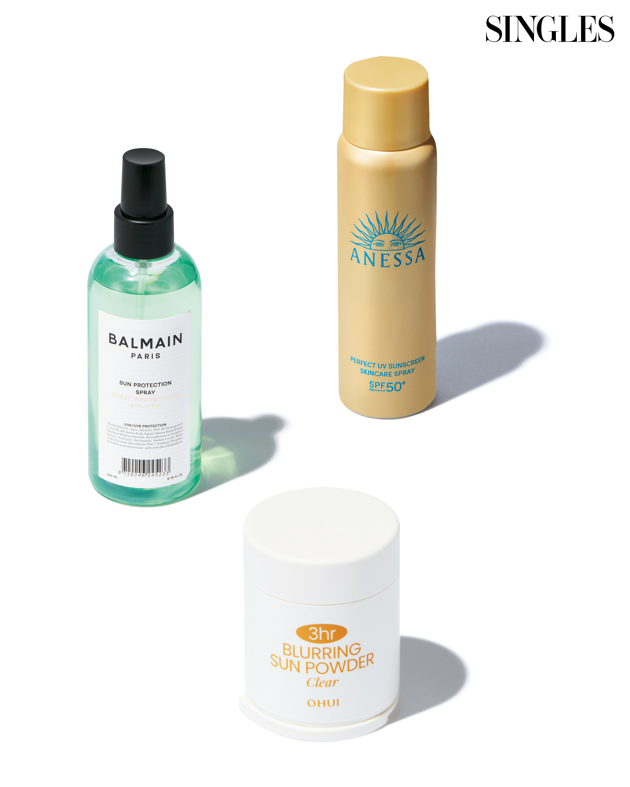 두피 선 스프레이 제품 이미지. 선스프레이 추천, 두피 보호, 두피 자외선