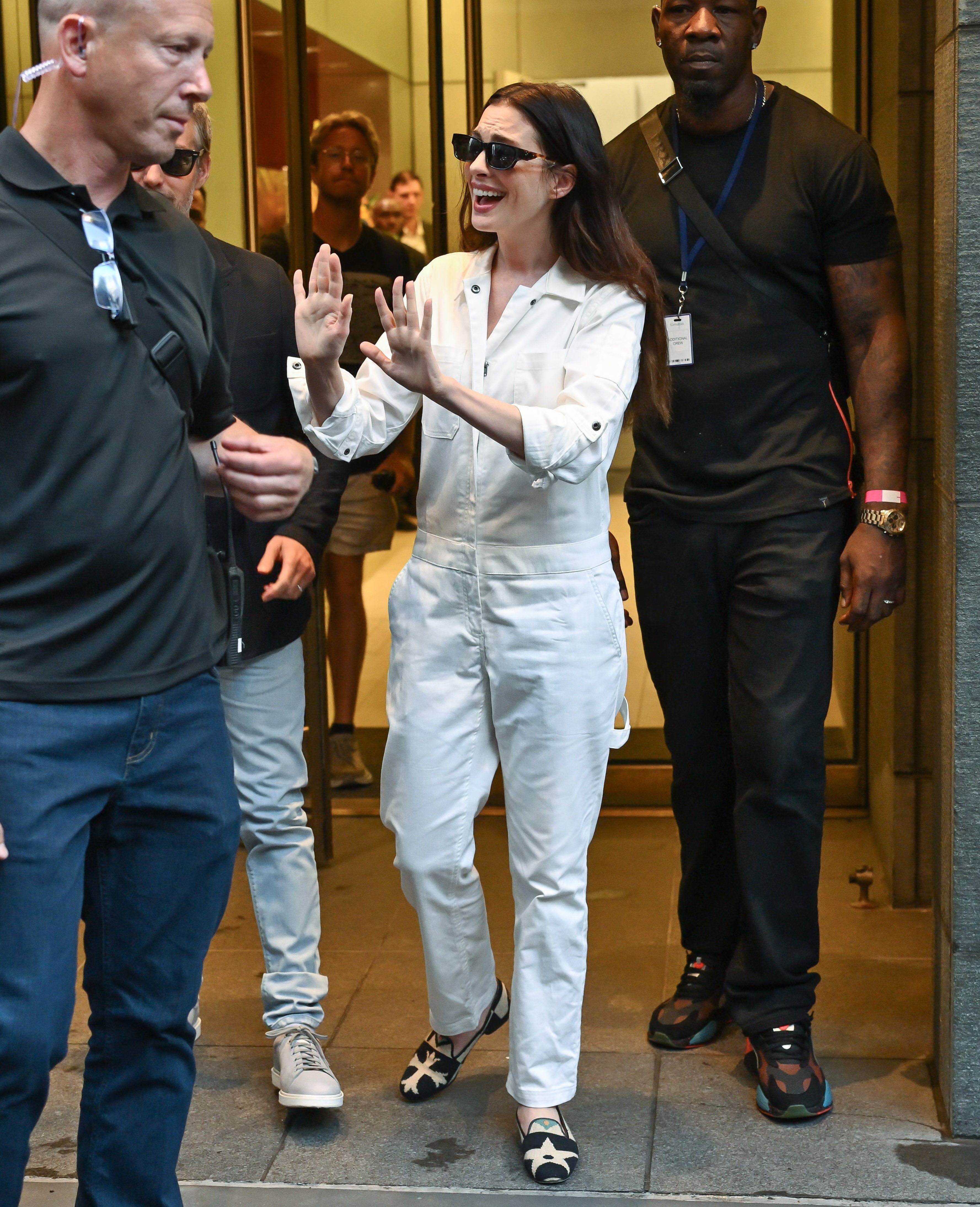 영화 악마는 프라다를 입는다2 앤디 삭스 역의 앤 해서웨이 스타일링