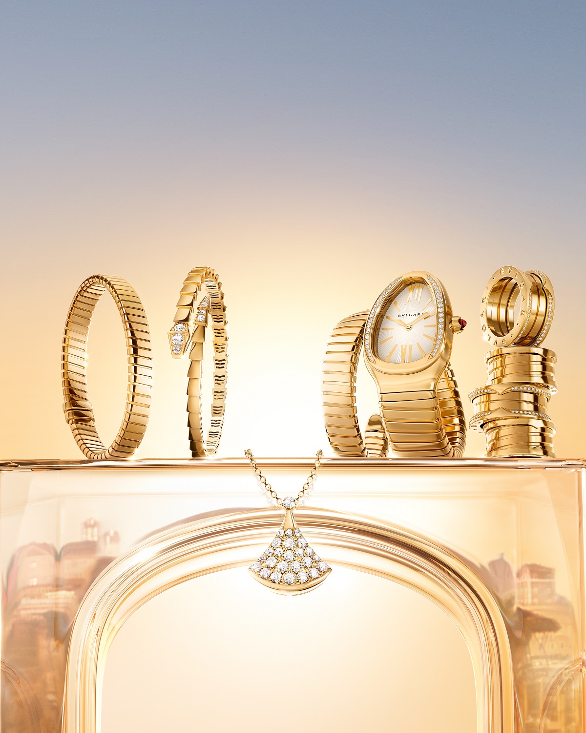 젠데이아와 함께한 불가리 이터널리 아이코닉 캠페인