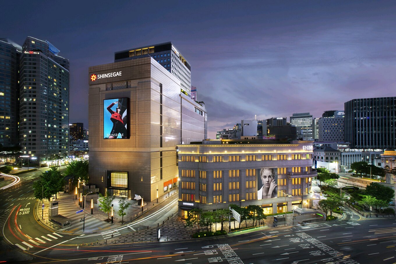 신세계백화점 본점 전경