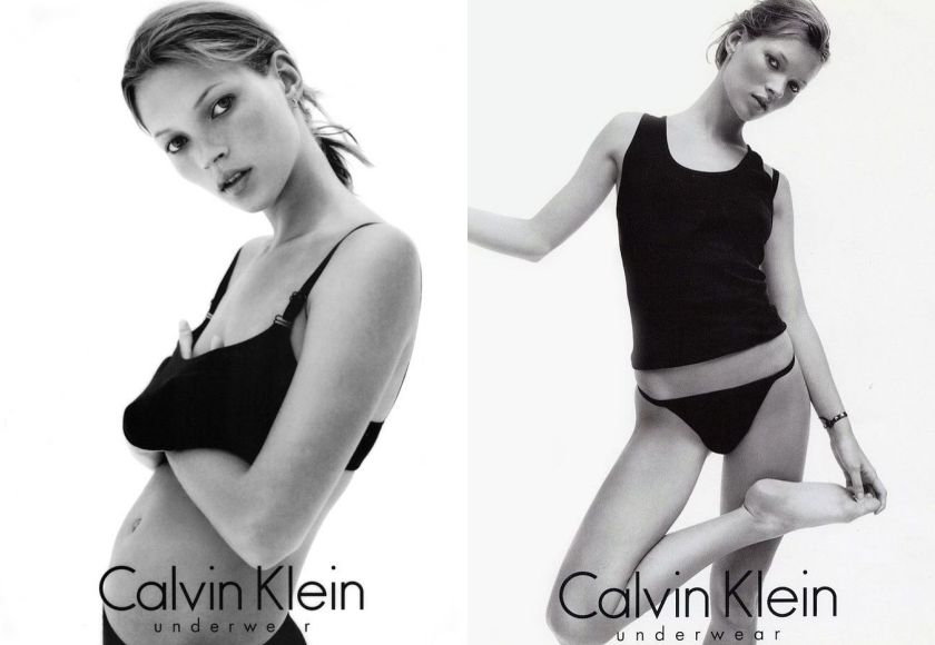 1993년 캘빈 클라인 캠페인 사진