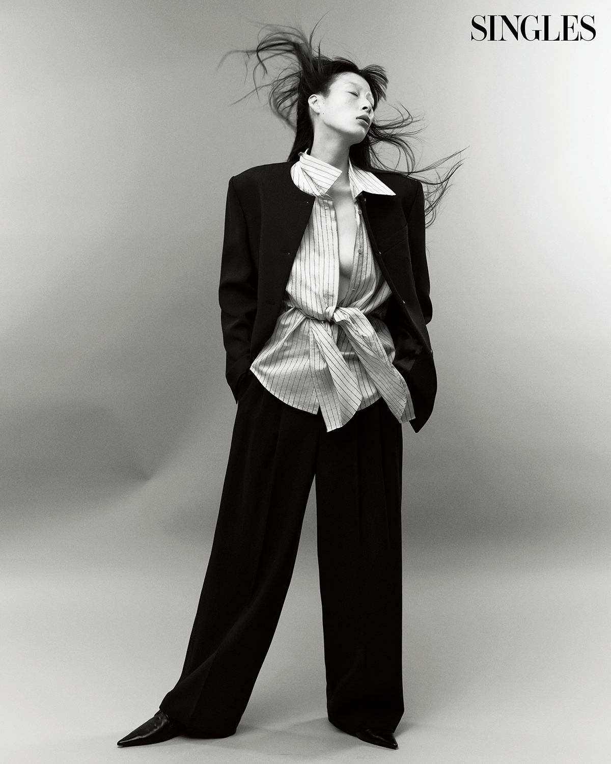 서울의 디자이너 브랜드와 함께한 싱글즈 화보, 렉토, 렉토셔츠, 렉토자켓,