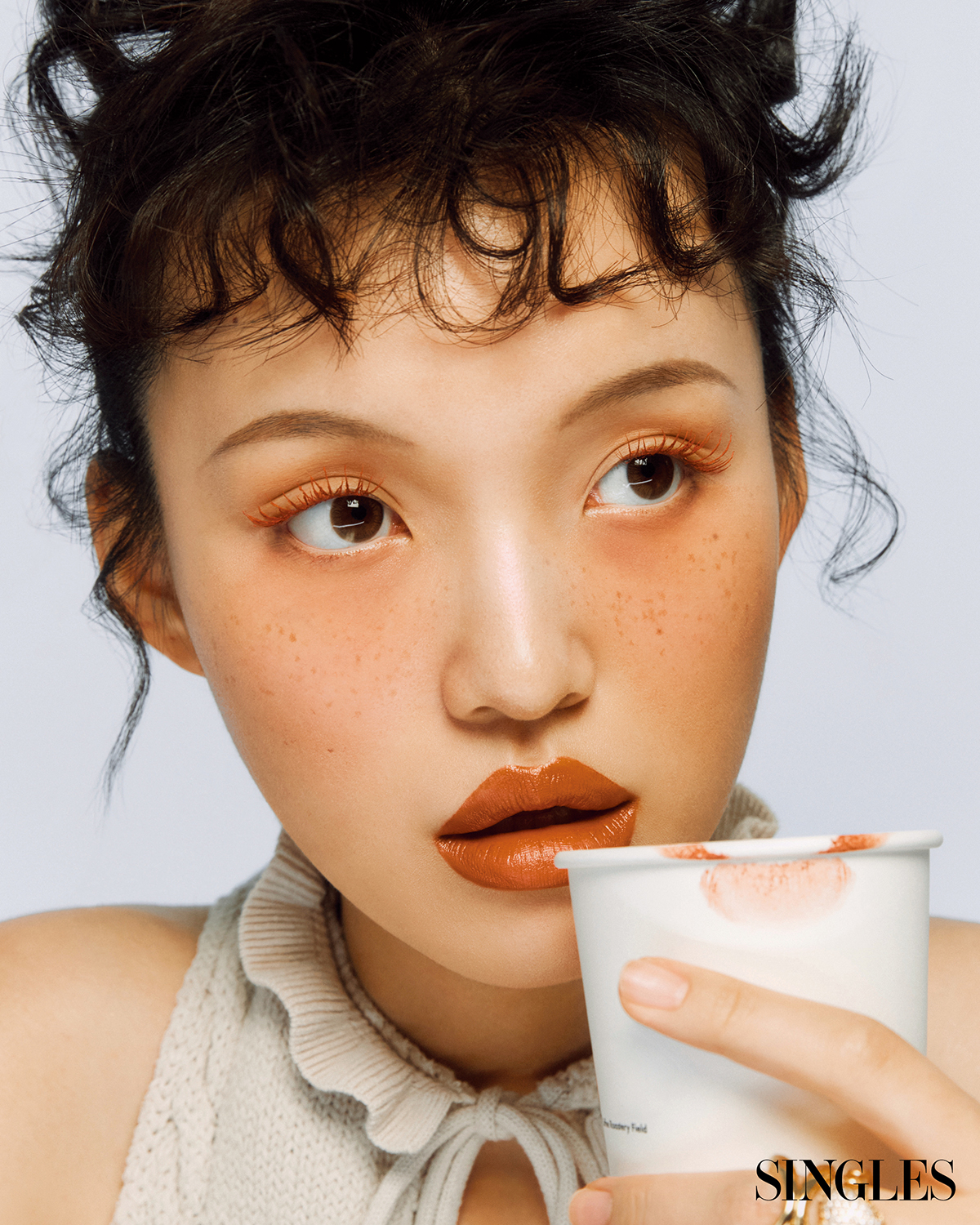 펌킨라떼 메이크업 이미지