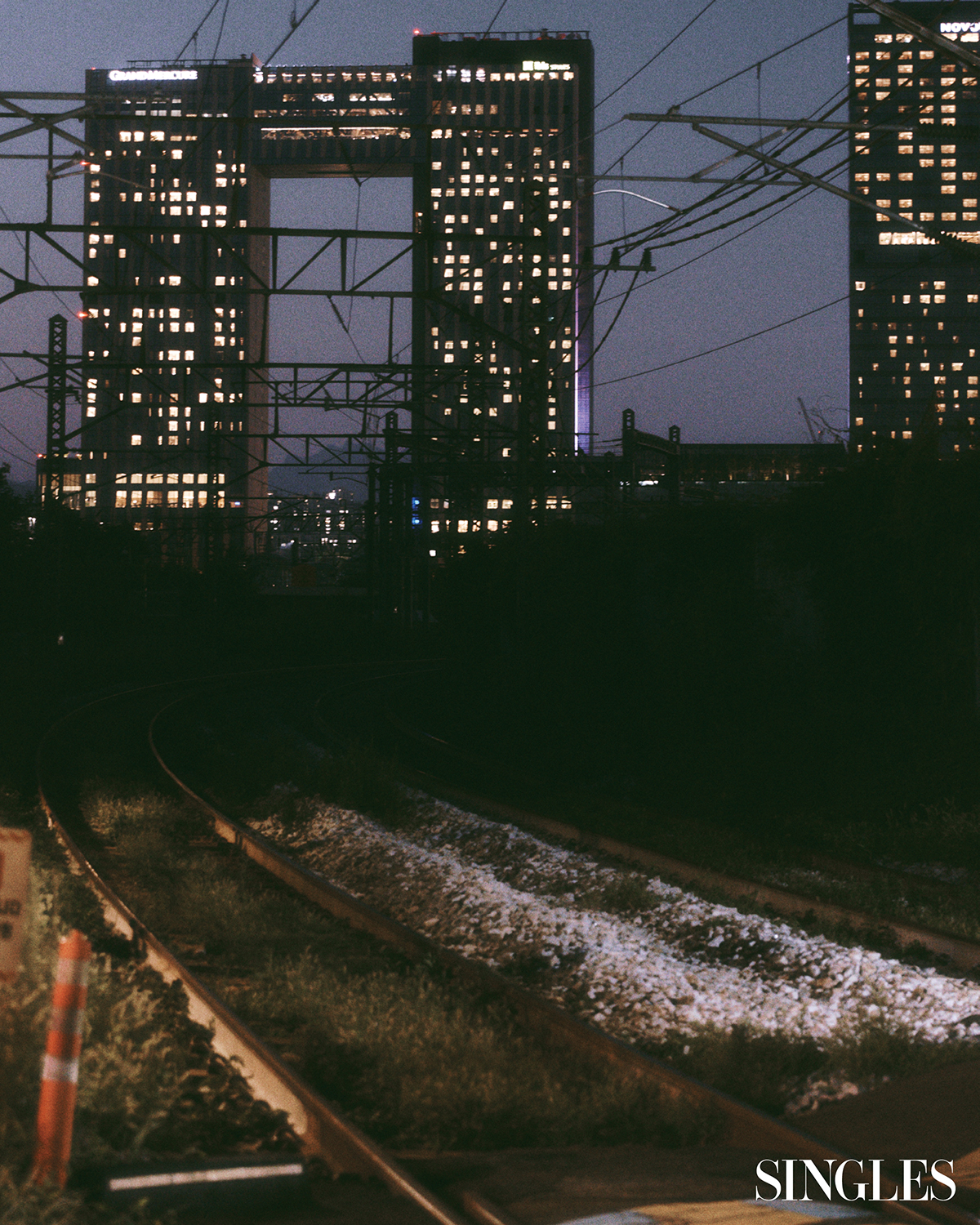 용산 백빈건널목 이미지