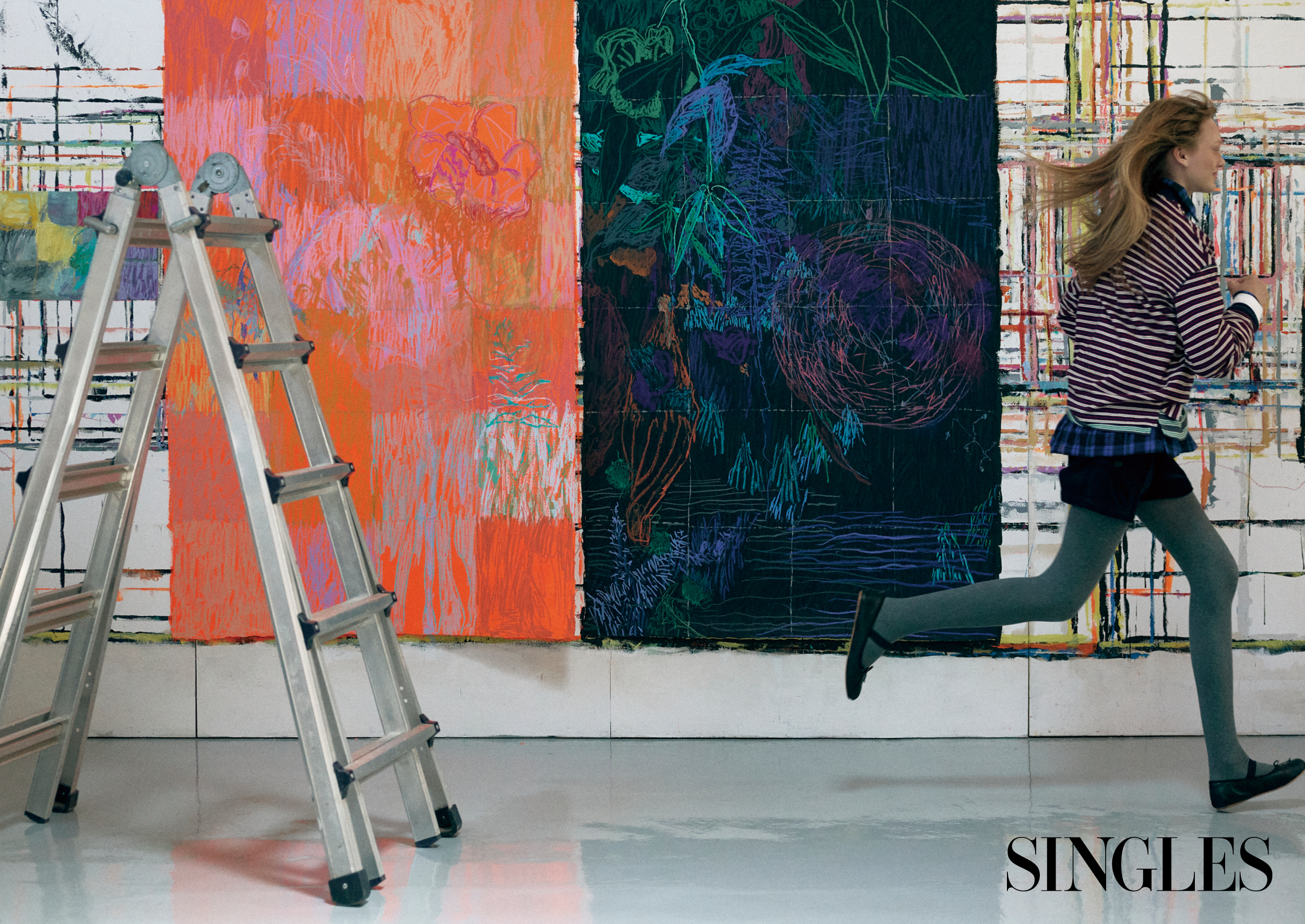 미술작업실을 닮은 공간에서 펼치는 클로브의 FW 시즌 캠페인