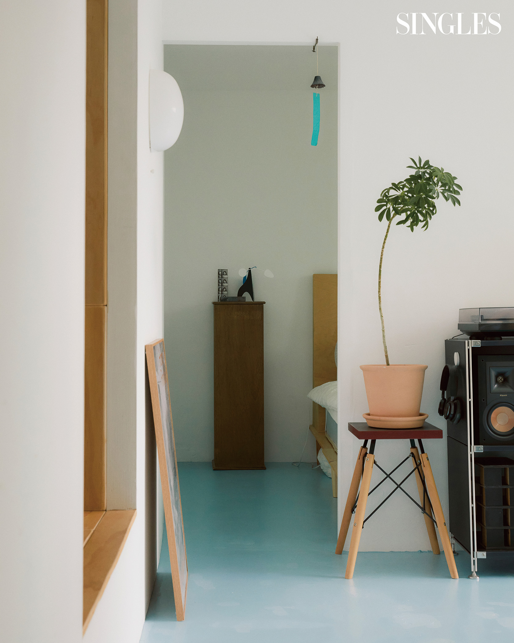 전중섭의 침실 전경