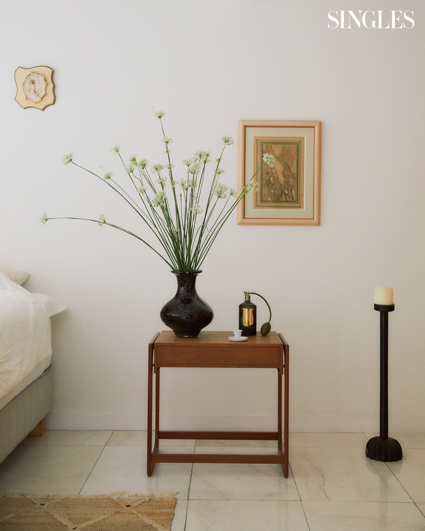 플로리스트 박정윤의 침실 풍경