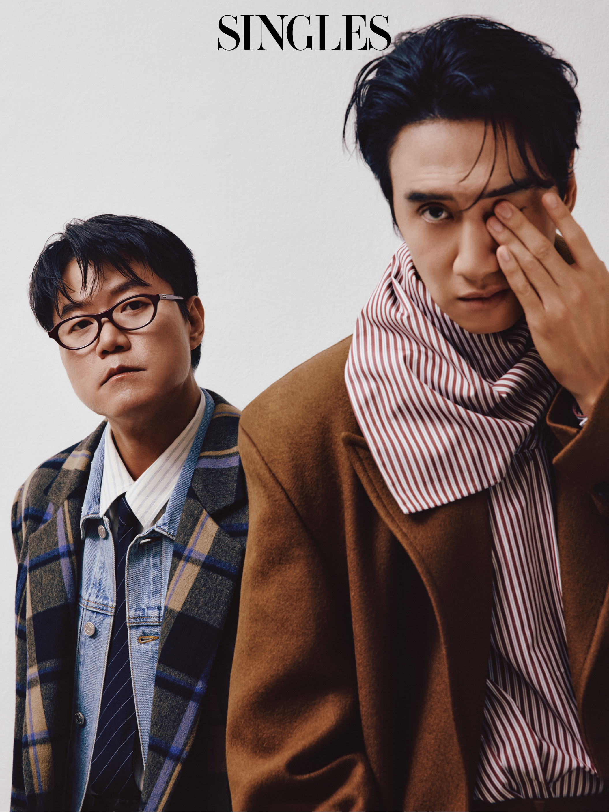 나영석과 이광수의 싱글즈 화보 이미지