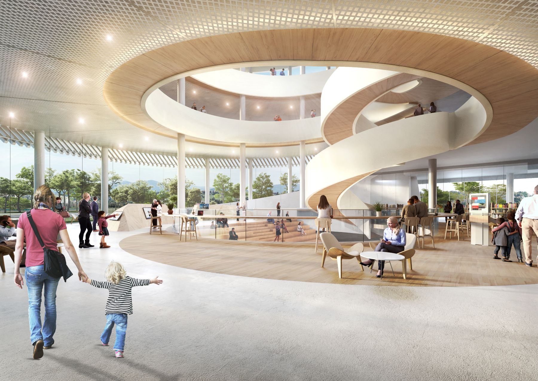 경기도서관 내부 예상