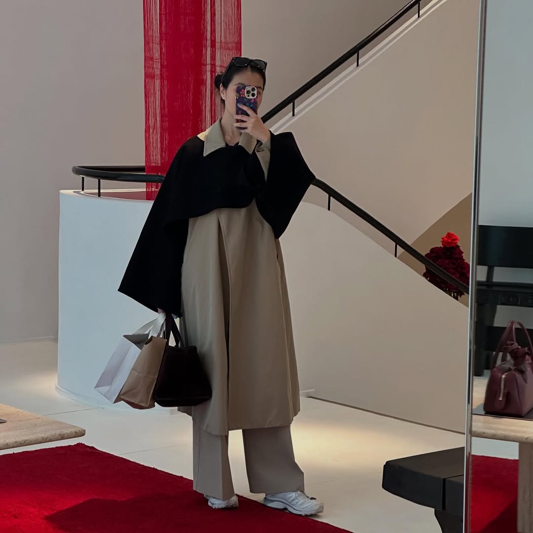 다혜 드 지방시 패션