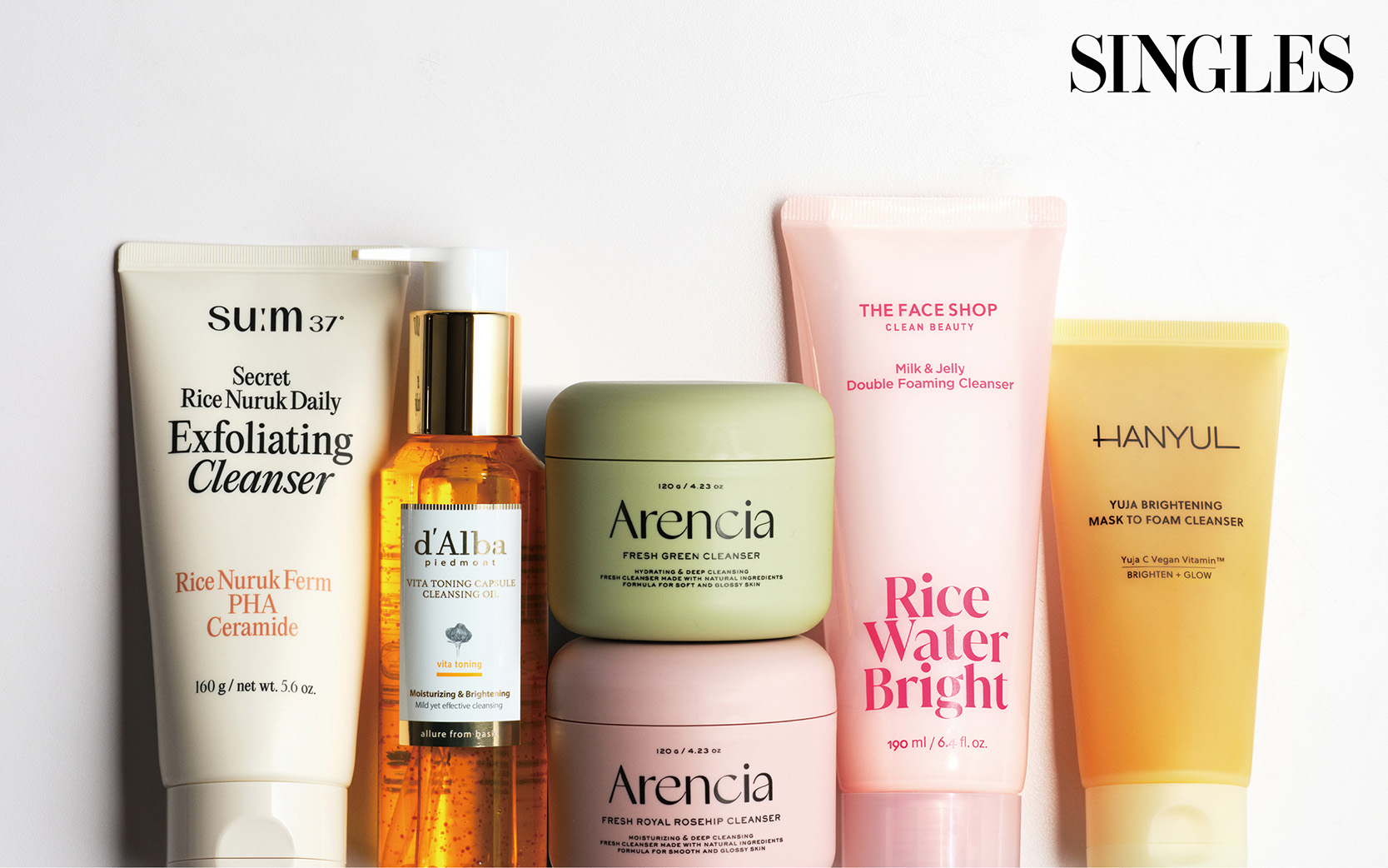 다양한 형태의 클렌져