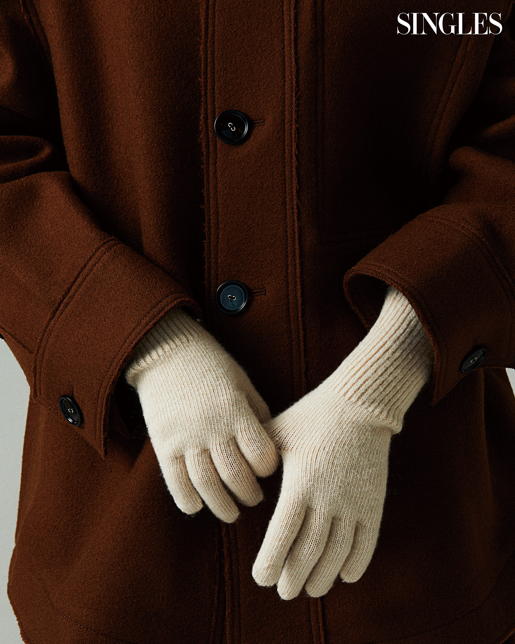 패션 아이템, 니트 장갑, 아미 코트, 울장갑 