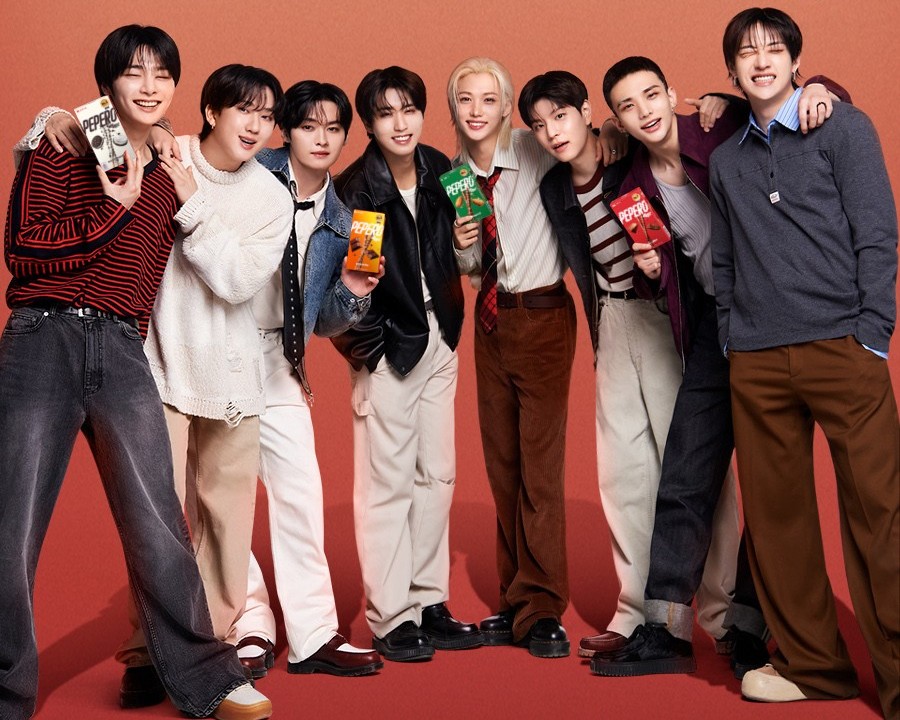 빼빼로 글로벌 앰버서더로 선정된 스트레이 키즈