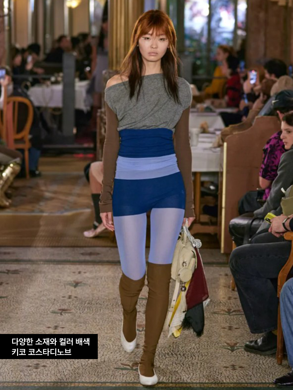 키코 코스타디노브의 25fw 컬렉션 사진