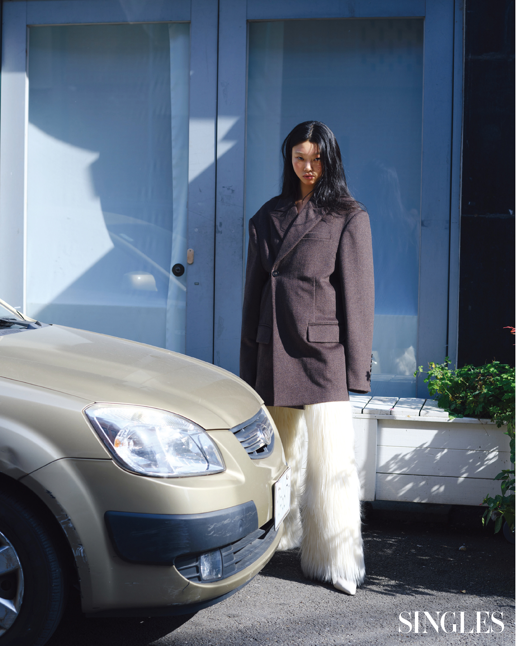 싱글즈 12월 호 패션 화보 이미지 