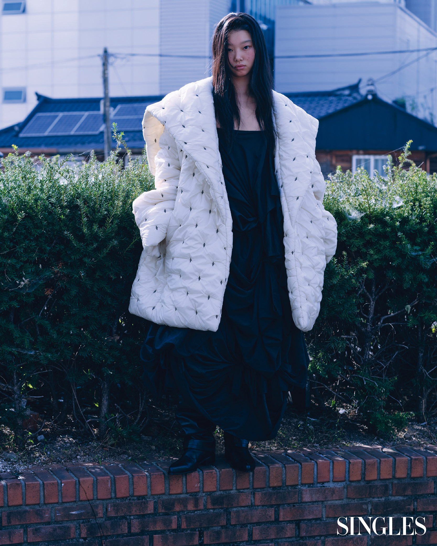 싱글즈 12월 호 패션 화보 이미지 