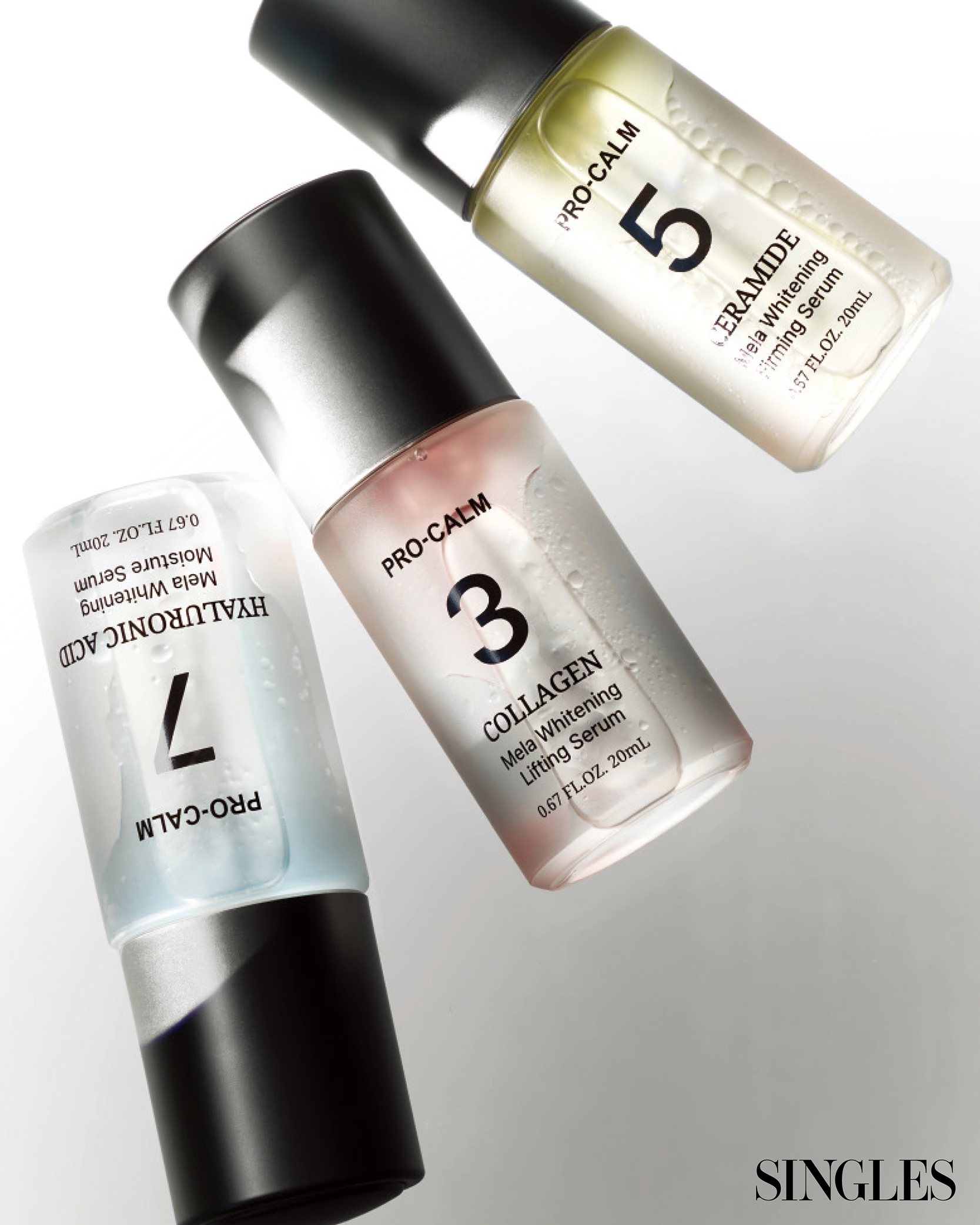 프로-캄 멜라 화이트닝 세럼 3종