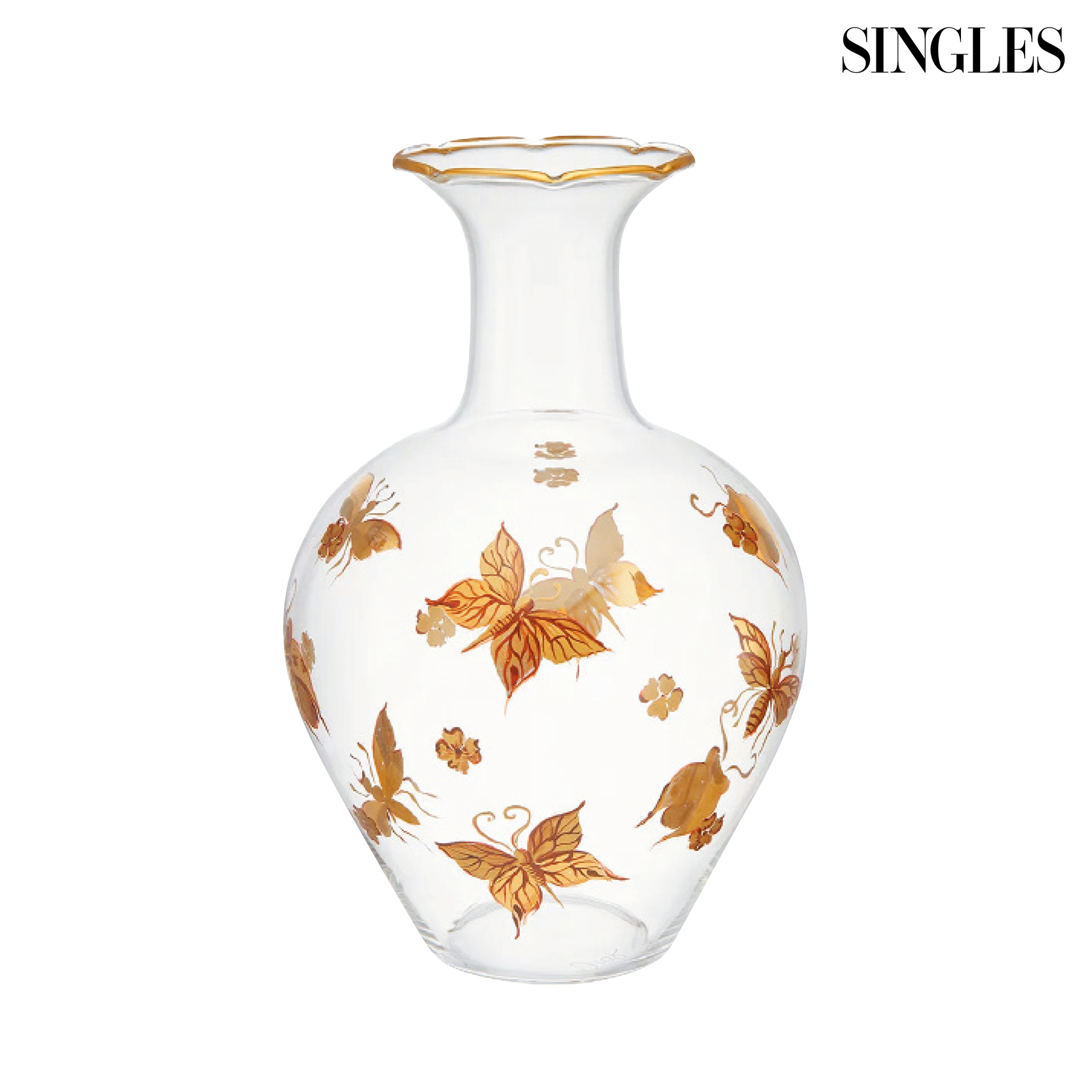 나비 핸드프린팅 카라페