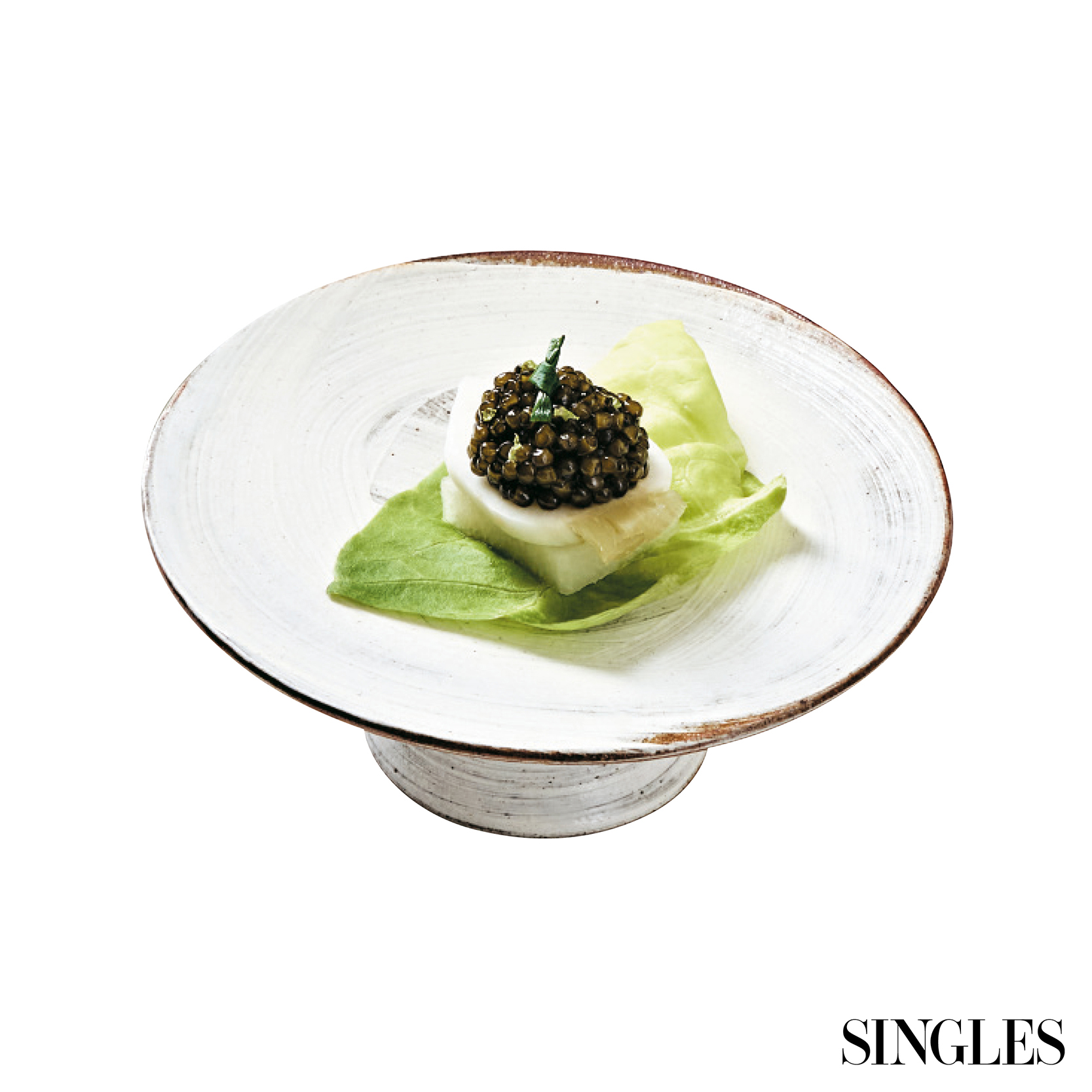 동치미와 캐비아, 간장게장과 트러플을 조합해 만든 요리