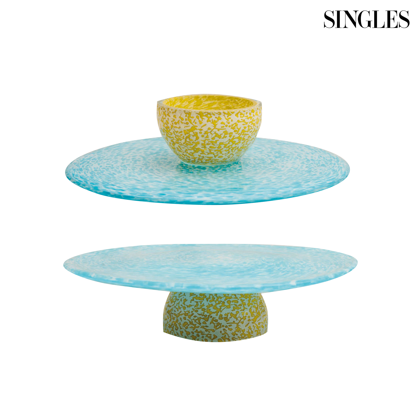 멀티유리볼 케이크 접시세트