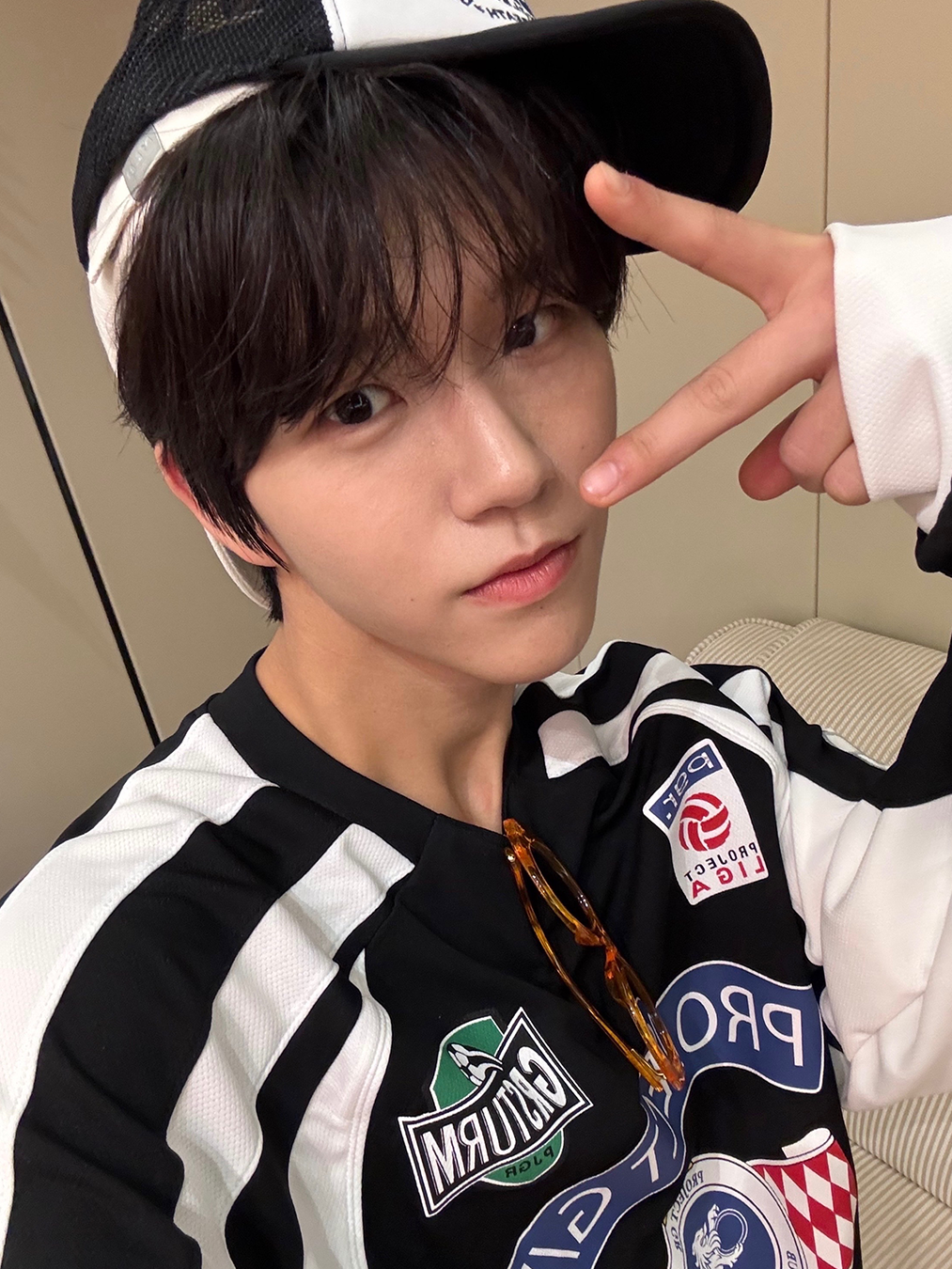 꾸러기력 넘치는 재희의 모자 스타일링