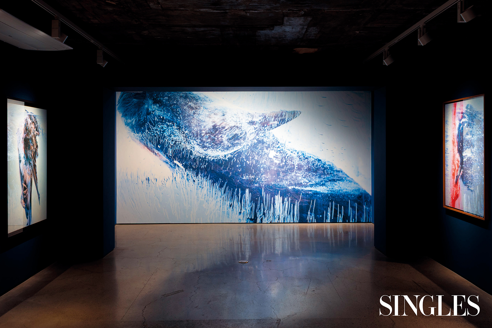 조선희 개인전 전시 전경의 모습