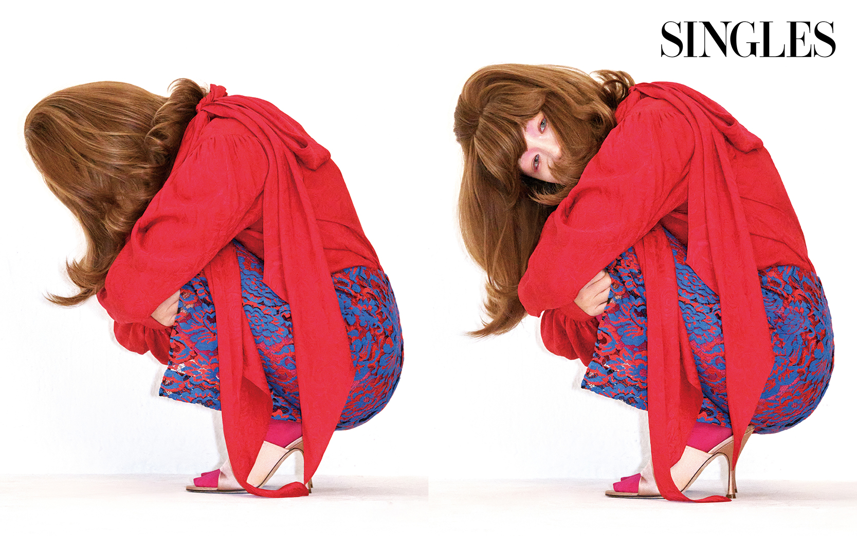 싱글즈 1월 호 패션 화보 이미지 