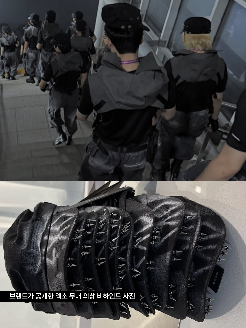 2025 멜론 뮤직 어워드 mma에서 무대를 보여준 엑소 인스타그램 업로드 사진