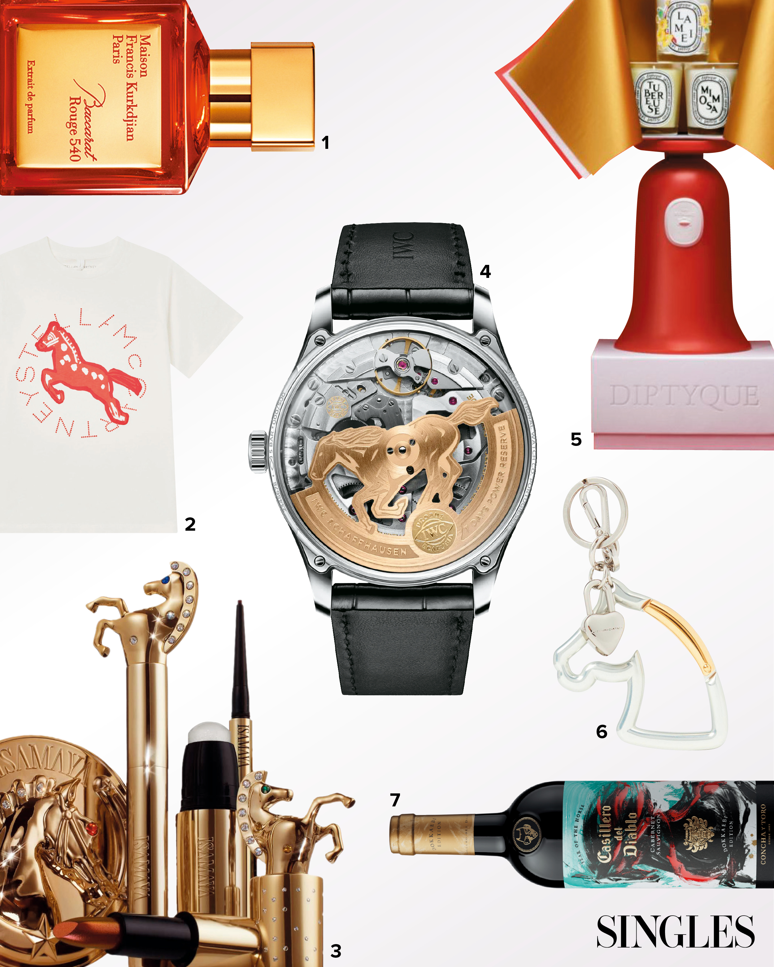 레드 컬러가 포인트로 사용된 신상 제품 들