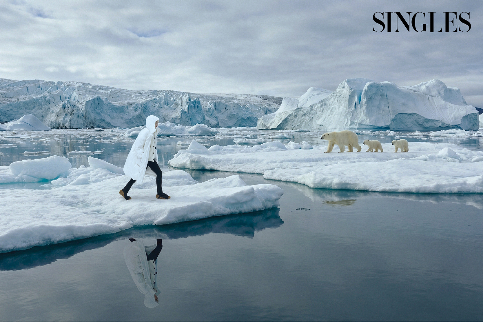 싱글즈 1월 호 북극화보