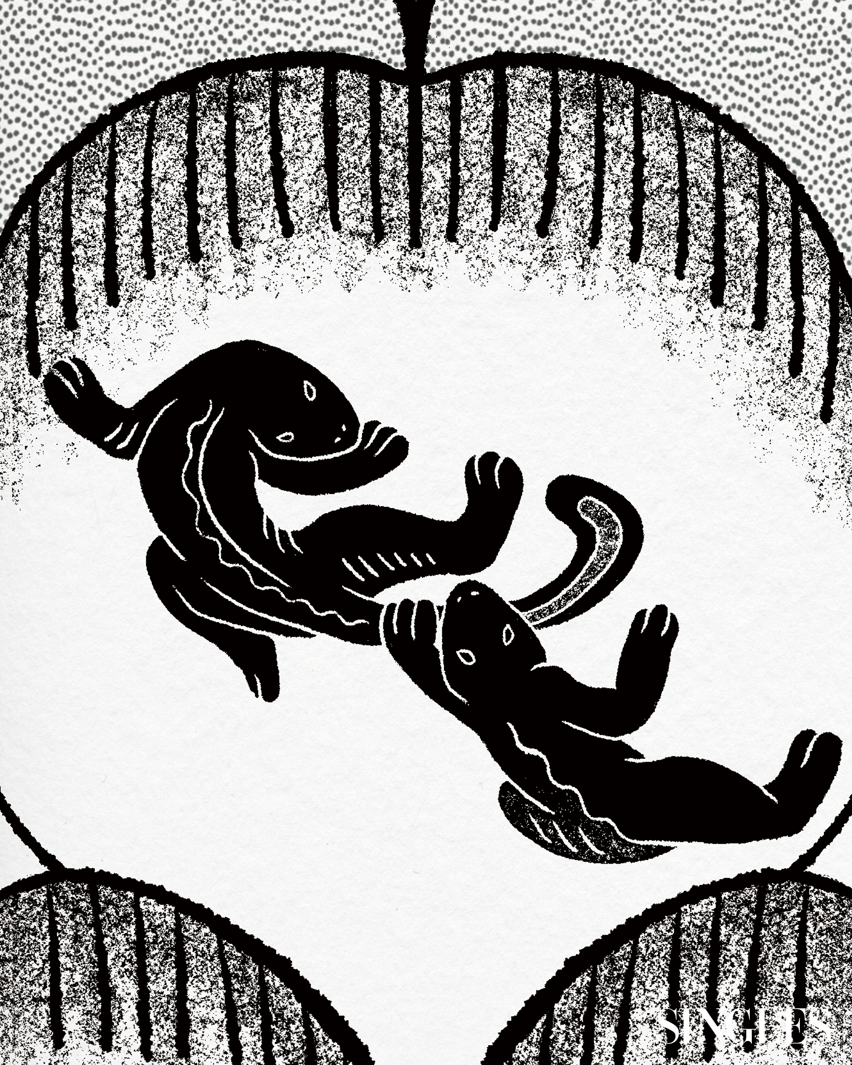 03 긴 꼬리 신수 이미지 