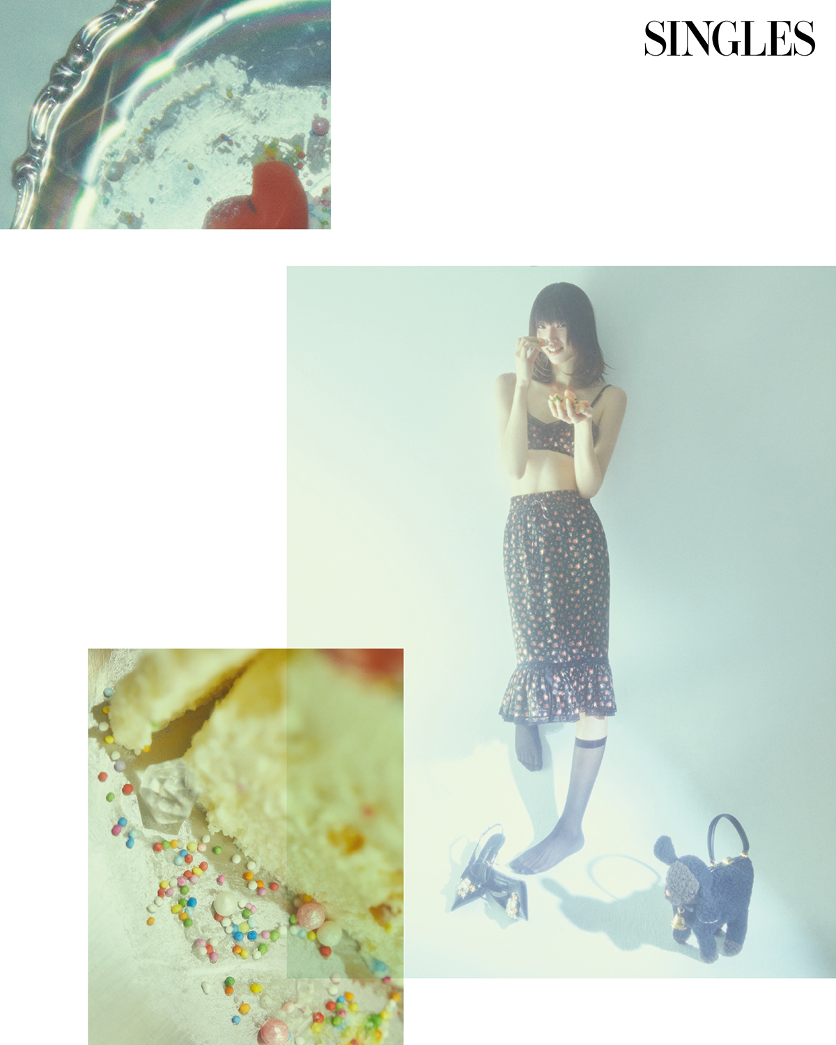 싱글즈 1월 호 패션 화보 이미지