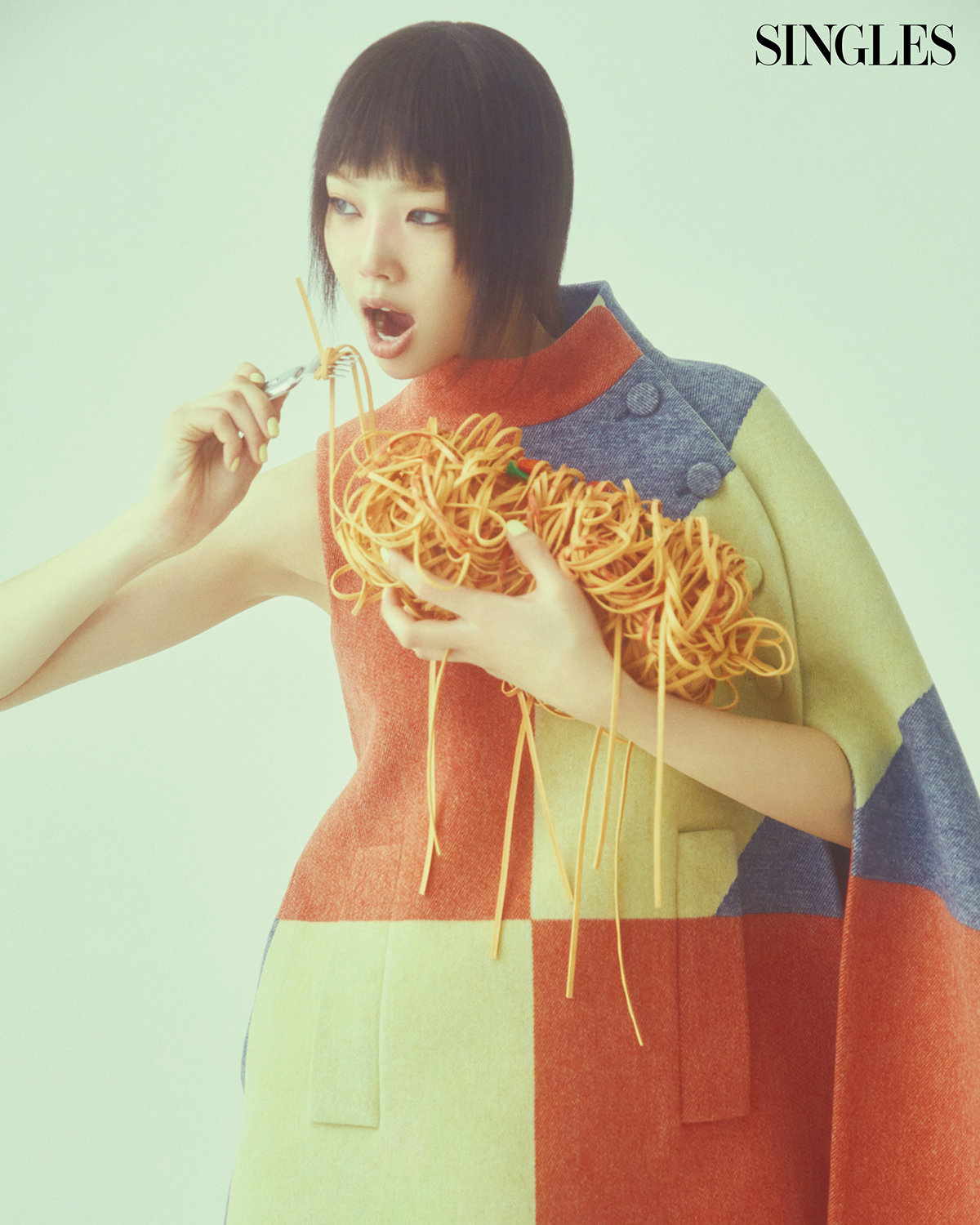 싱글즈 1월 호 패션 화보 이미지