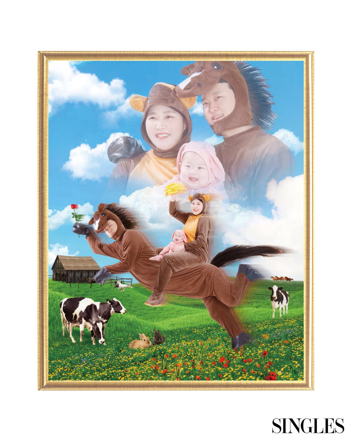 ⓒ Bora’s Photo Shop, 동물농장으로 떠난 가족.