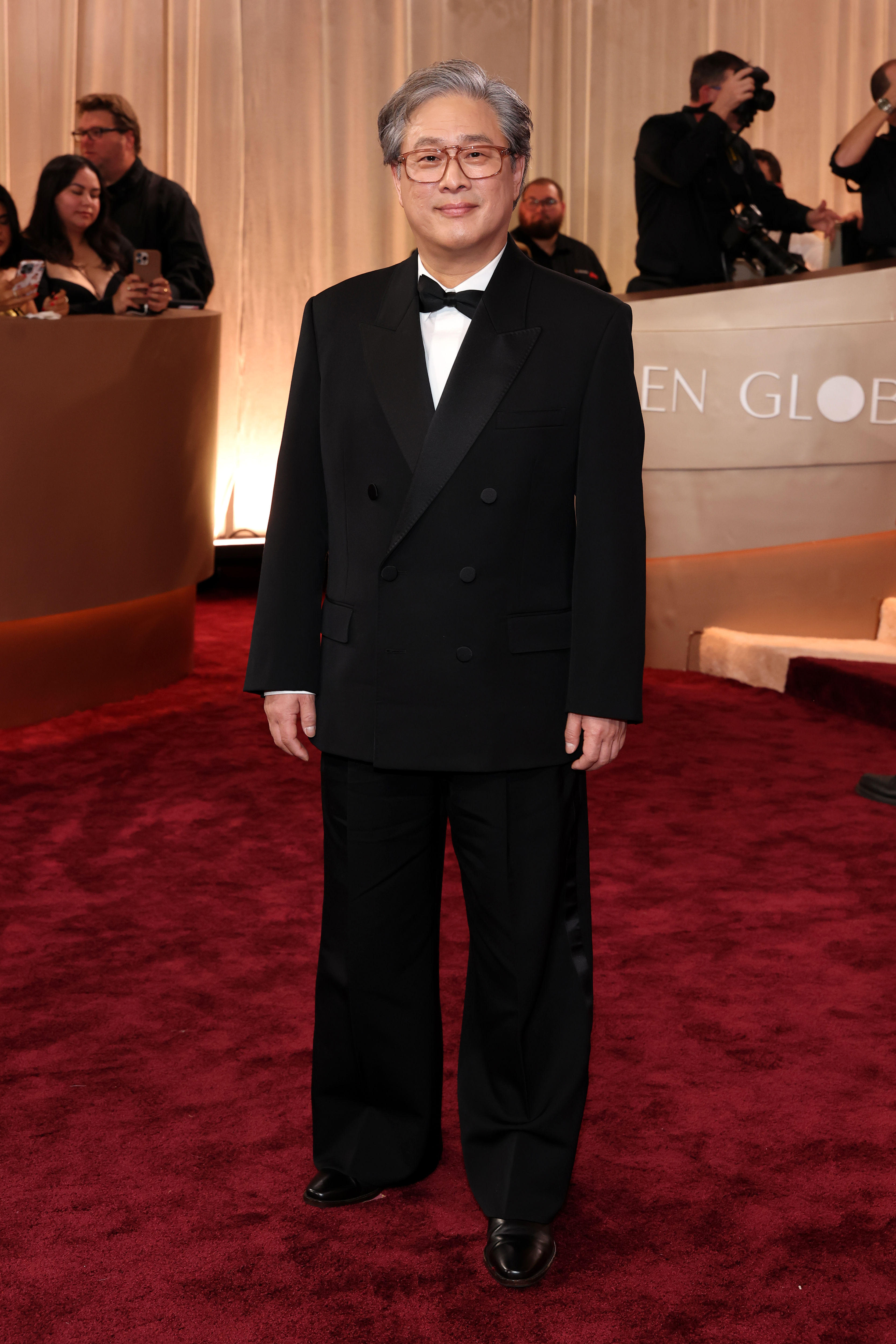 제 83회 골든 글로브 시상식에 참석한 박찬욱 감독.